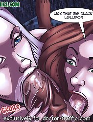 Hope he's ready for another round on these interracial toons. Watching you two have got me so wet