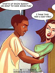 I think this was a bsd idea on that comic porn! Hell yeah these white chicks is on fire!